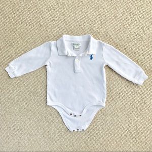 Ralph Lauren collared bodysuit